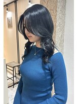 ヴィア 京都烏丸(Via)&nbsp;ブルーブラック/コリアンブラック/髪質改善/ケアカラー/レイヤー