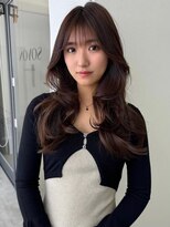 ソヨン 栄店(SOYON) 似合わせカット/ミディアムレイヤーカット/大人ガーリー/くせ毛