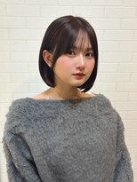 リブレ(LIBRE) 【LIBRE恵比寿】王道ボブ☆シースルーバング