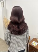 【PERK サツキ】カシスカラーで大人な暖色カラー
