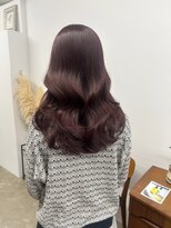 パーク(PERK) 【PERK サツキ】カシスカラーで大人な暖色カラー