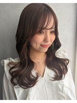 ジルフラン(JILL franc) チョコレートブラウン3/11レイヤーカット