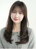☆デジタルパーマコテ巻き風パーマレイヤーカット韓国ヘア小顔