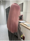 インナーカラー/トリートメント/デザインカラー/ペールピンク