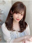 大人綺麗なミディアムレイヤー/ハッシュカット【浦和】