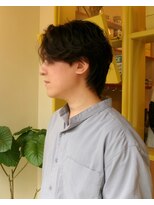 ヒントステーション フォーメンズ(HINTSTATION for Men's)&nbsp;〈浅草 半個室〉 メンズウルフ/ニュアンスパーマ