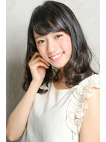 ラテ(Latte)&nbsp;【latte自由が丘】黒髪で上品なパーマスタイル
