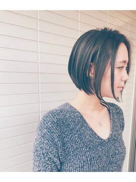 フェリスディーレ (Felice Deele) 簡単スタイリング前下がりボブ♪