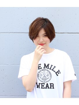 アローラ 三軒茶屋(Allora) 重めの3Dボブ