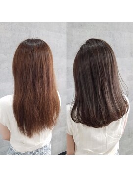 ミラリー 横浜(Mirareee) before&after☆ベージュ