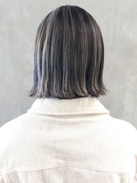 アイティー バイ アルバム 中野店(IT by ALBUM) エアタッチハイライトホワイトグレー_耳かけ_ba290663