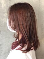ヘアーアンドメイク ファット(Hair&Make PHAT) ピンクブラウンイルミナカラー白髪ぼかし30代40代