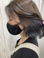 アンダーバーホワイト 南海難波店(_WHITE)&nbsp;インナーカラー☆ブルージュ