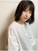【LASIA大分/牧駅徒歩5分】くびれボブ/暗髪透明感グレージュ