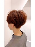 ショートマッシュ/オレンジ