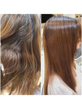 アッシュ 都立大学店(Ash) 美髪縮毛矯正　シルクストレート