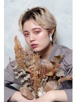 ジャンプッシュ 平尾(JUMPUSH)&nbsp;【平尾美容院 ＪＵＭＰＵＳＨ】ハイトーン×ショート