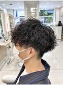 前下がりマッシュ×ツイスパ