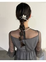 シアー(siar)&nbsp;お呼ばれヘアー　結婚式　ヘアセット