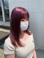 テン(Ten)&nbsp;ラベンダーピンクxレイヤーカット