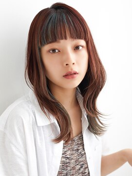 ラフィス ヘアーヴェイル 梅田店(La fith hair vail) 【La fith】くびれミディアム×レイヤーカット