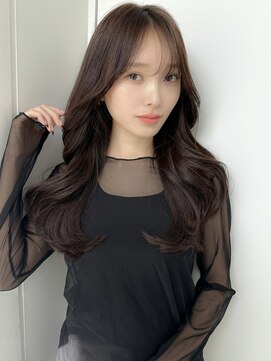 シーシンジュク 新宿南口(Sea shinjuku) 韓国風前髪×レイヤーカット【新宿/前髪/レイヤーカット】