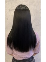 マナヘアー 倉敷(Mana Hair)&nbsp;髪質改善　黒髪ロング