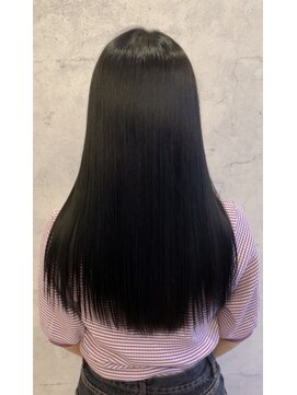 マナヘアー 倉敷(Mana Hair) 髪質改善　黒髪ロング