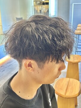 ニアウ 伊勢崎連取店(Niau) メンズマッシュパーマツイストスパイラルパーマ波巻きパーマ