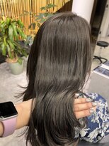 シティ(CITY) オリーブベージュカラー 韓国ヘア 20代30代40代