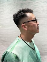 ヨシザワインク プレミアム 横浜 桜木町店(YOSHIZAWA Inc. PREMIUM)&nbsp;アイロンパーマ×フェード×ナチュラル