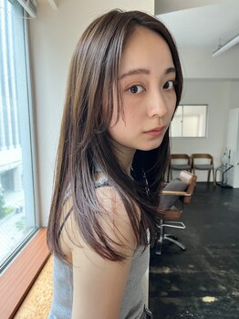 ガーランドギンザ(Garland Ginza)の写真/クセ毛や広がりが気になる方にオススメ◎髪に優しい薬剤を使用し、自然で柔らかな仕上がりに♪