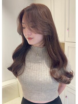 ベレーザ 渋谷(BELEZA) 9332ブリーチなしダブルカラーミルクティーアッシュワンホンヘア