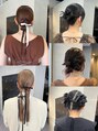 ヘアー アイス ルーチェ(HAIR ICI LUCE) 大切な日や特別な日、ライブのヘアセット是非お任せください!