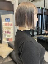 キーン 吉祥寺店(keen)&nbsp;《アイカワ》グレージュ ×  ボブ