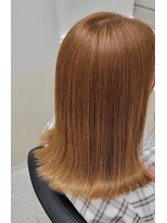 トッカ ANNEX京都河原町(tocca)&nbsp;三山《髪質改善アンジーカラー×ベージュ×ぱつっとミディアム》