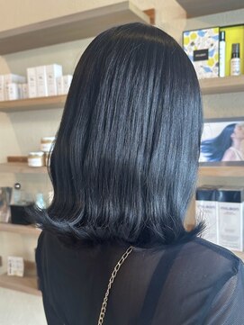 ラフ バイ マグ 南松本(R.A.F. by Mag) 透明感＋ツヤ！ブルーブラック！