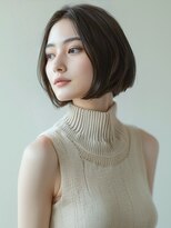 アルトリスト(Altruist Aging×HAIR&SPA)&nbsp;★ダークアッシュ大人ガーリーボブ着物似合わせカット/髪質改善