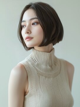 アルトリスト(Altruist Aging×HAIR&SPA) ★ダークアッシュ大人ガーリーボブ着物似合わせカット/髪質改善