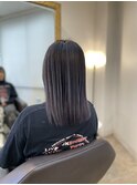 バレイヤージュ×ラベンダーシルバー