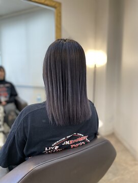ヘアサロン リボーン(Hair salon Reborn) バレイヤージュ×ラベンダーシルバー