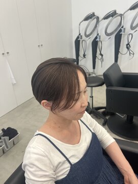 エン(en) レディース刈り上げショート