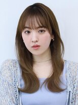 アース 五反田店(HAIR&MAKE EARTH)&nbsp;透明感引き立つベージュロング