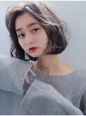 韓国風ショートボブ