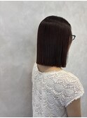 切りっぱなしボブ
