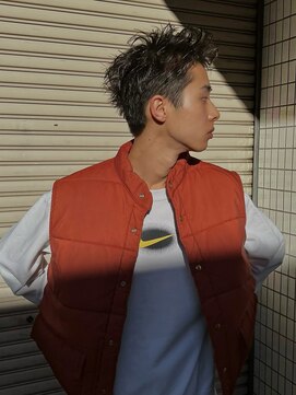 ヒュージ 表参道(huge) シャドウパーマ /フェザーショート /刈り上げないショート