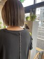 アネンド(anend) ぱつっと!切りっぱなしボブスタイル◎