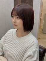 セライロ 千葉(celilo)&nbsp;ピンクブラウン タッセルボブ【momoka】