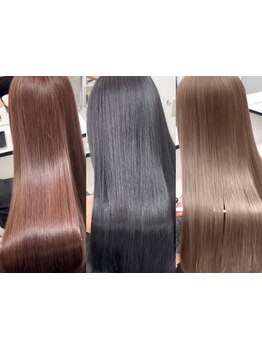 クセやうねりのお悩みを解決へ導きます◎ダメージを最小限に抑えた縮毛矯正で艶感のあるストレートヘアに♪