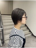 大人可愛い内巻きボブ/ショートボブ/大人ショートヘア